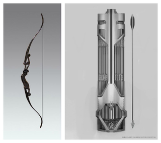 Illustration for article titled Avengers concept art takes a closer look at Loki's staff and Hawkeye's arrows